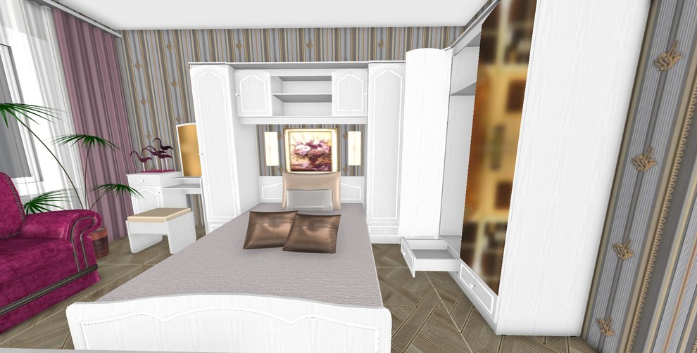 Экспресс 3D дизайн  1 кв.ры в ЖК Триумф Парк