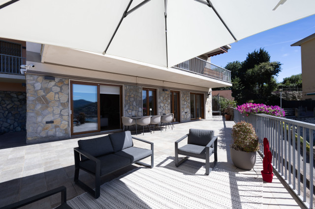 "SLOW SUNSET PARADISETTO" APT in Zoagli contemporary-deck