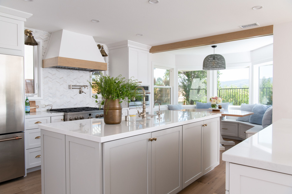 Irvine Whole Home Remodel With Farmhouse Design - Transitional ...