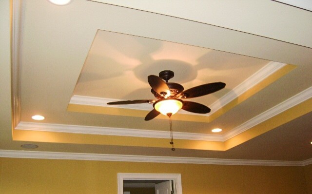 Lighted Tray Ceiling Traditional Family Room Other By