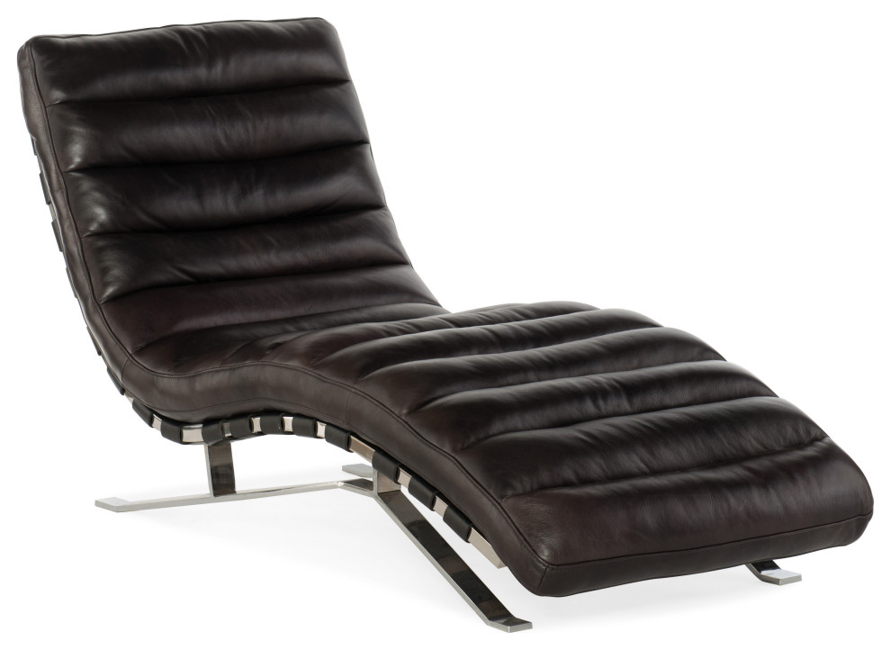 Caddock Chaise Contemporary Indoor Chaise Lounge Chairs by Hooker