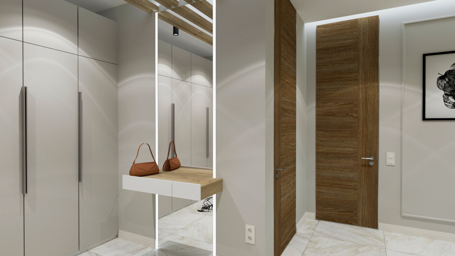 Высоки едвери в ванную и кабинет