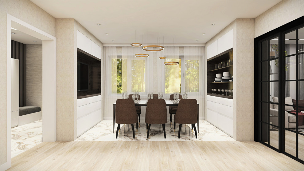 Дизайн проект загородного дома 2021 Дизайн обеденной зоны