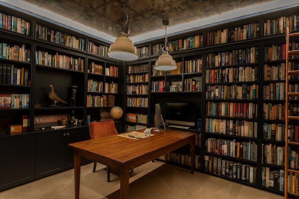 Melrose House-Library