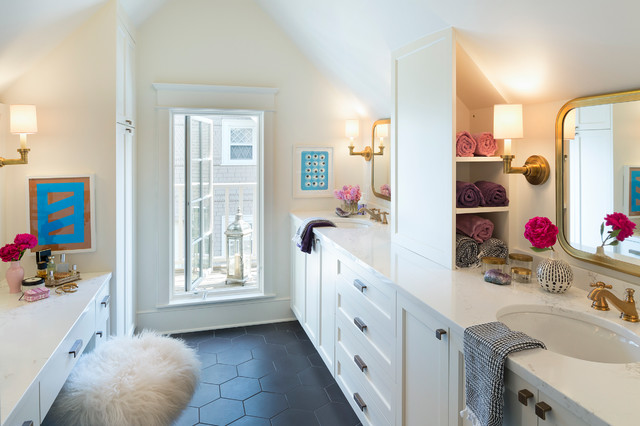 Room Of The Day A Closet Helps A Master Bathroom Grow