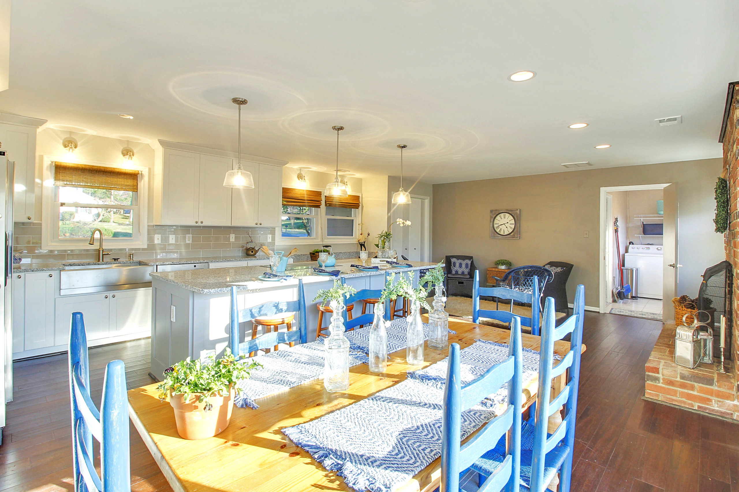 Open Concept-Kitchen, Dining Area, Living Space