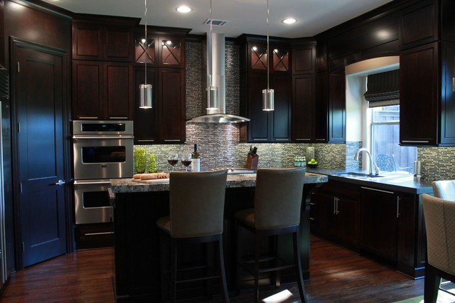 Contemporary Masculine Home - Contemporary - Kitchen - Dallas - by ...