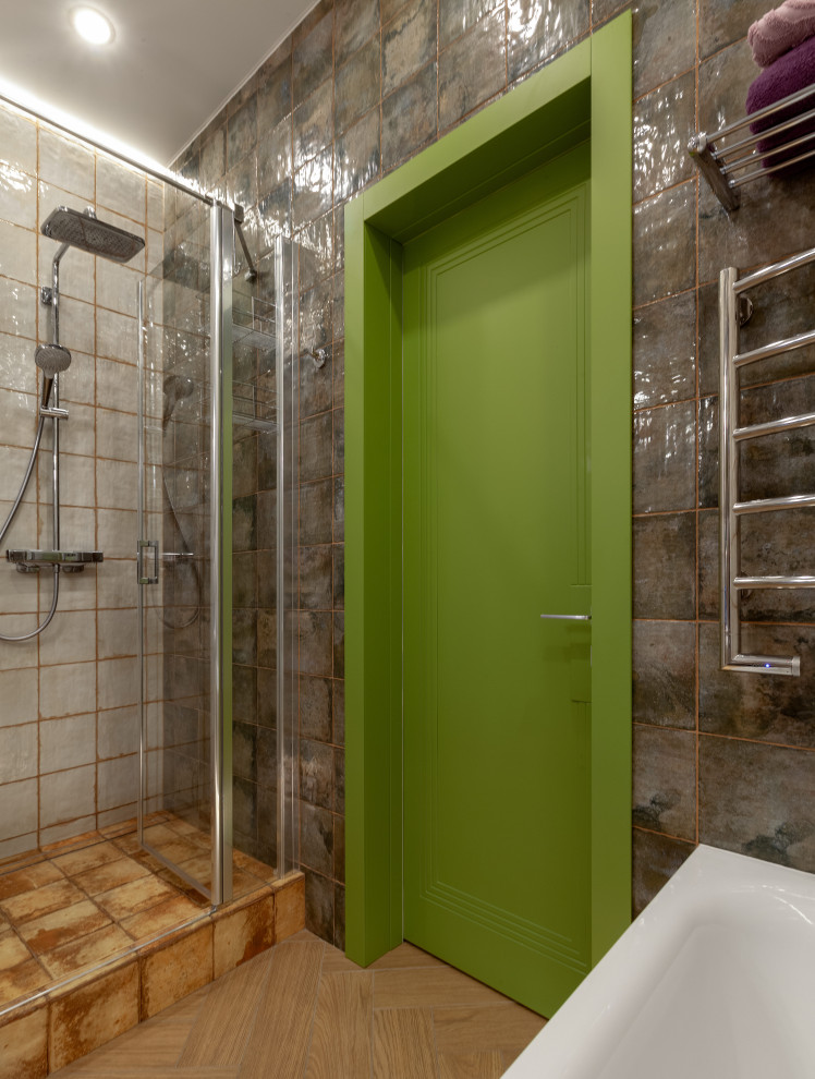 Винтаж в ярком интерьере 4-х комнатной квартиры