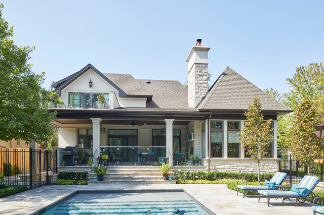 The Curved Lot american-traditional-patio