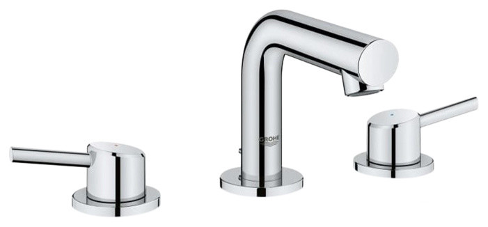 Grohe 20 572 Concetto 1.2 GPM 8"Wspread Double Handle Bathroom - Starlight
