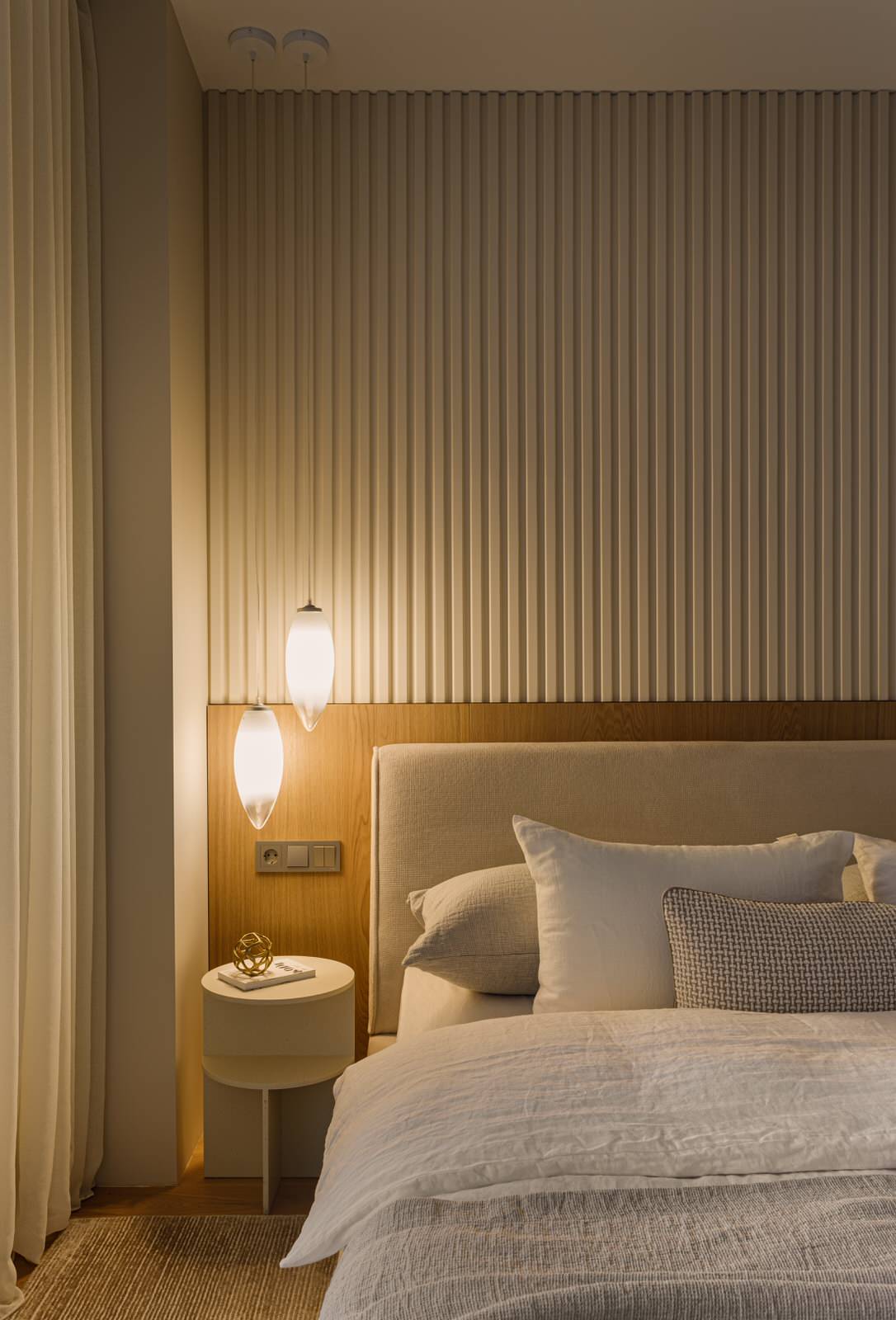 Трехкомнатная квартира в стиле джапанди