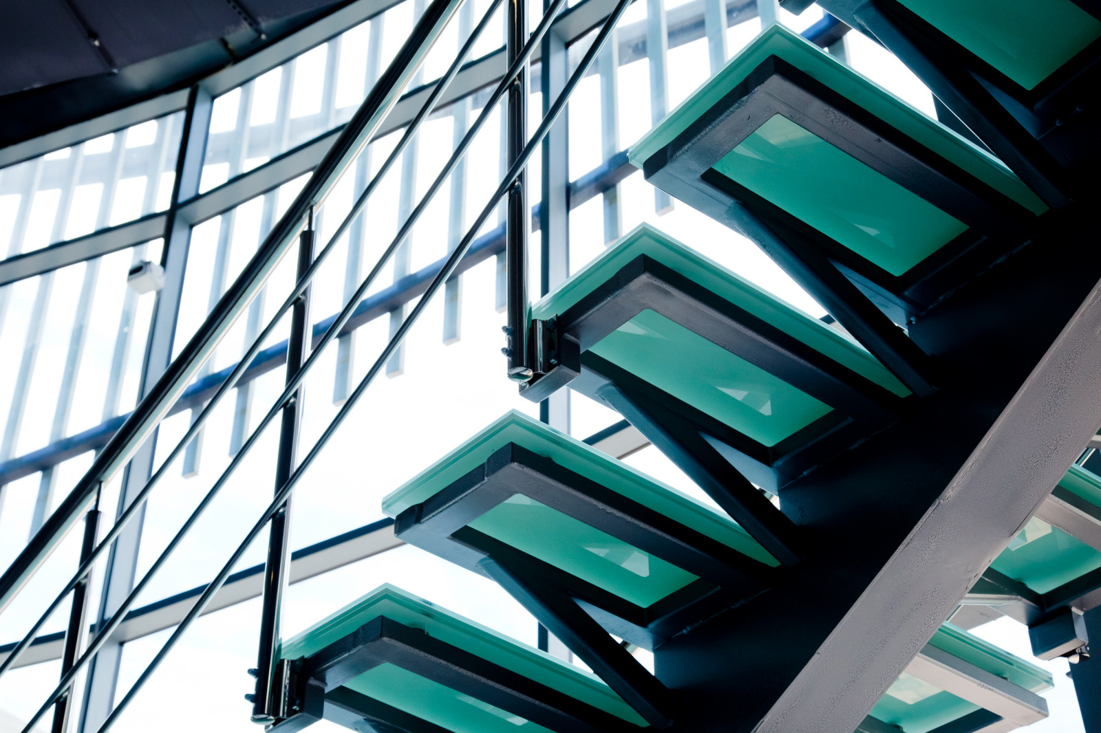 Лестница в музей космонавтики