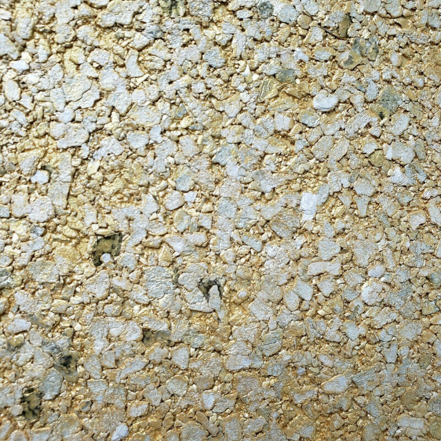 Faux Mica vermiculite stone modern wallpaper gold brass metallic 3D contemporary 