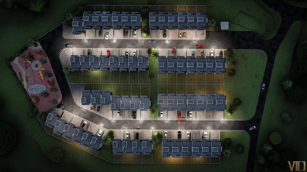 Визуализация Посёлка в г.Сочи