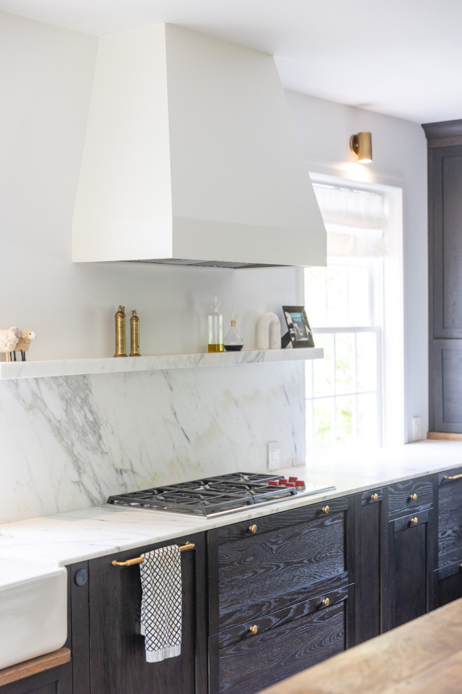 Mountain style kitchen photo in Atlanta