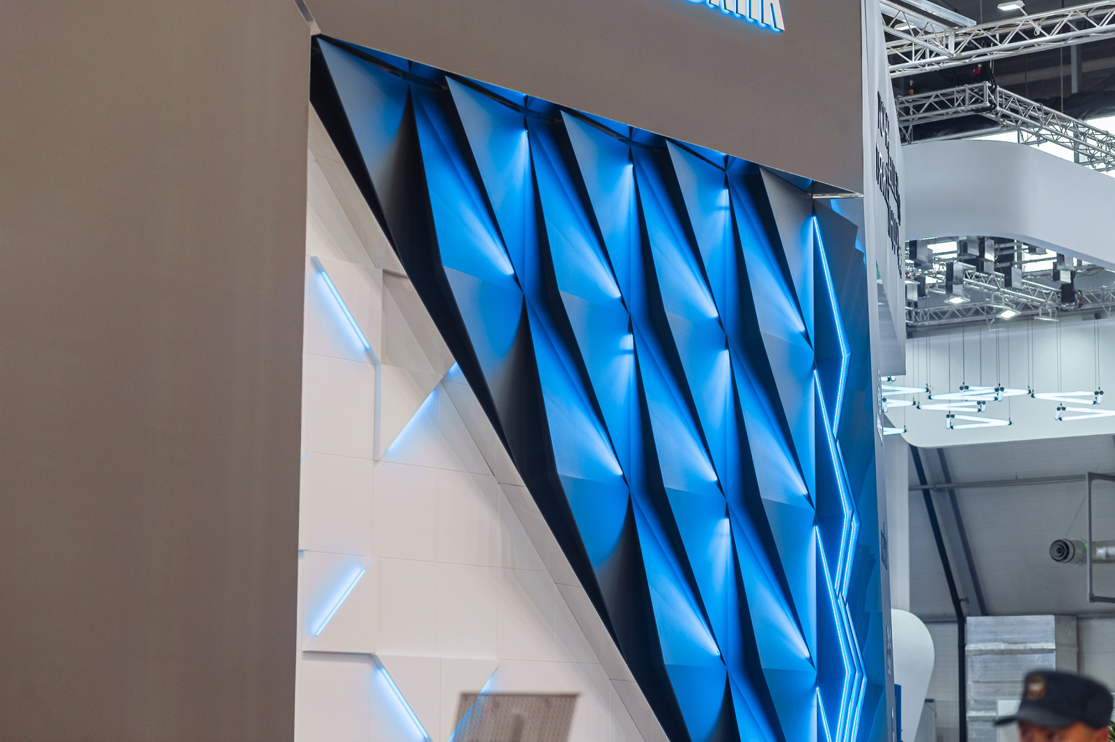 Съемка стенда ГАЗПРОМБАНК на выставке Иннопром