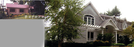 Before and After 2nd Story Additions Traditional