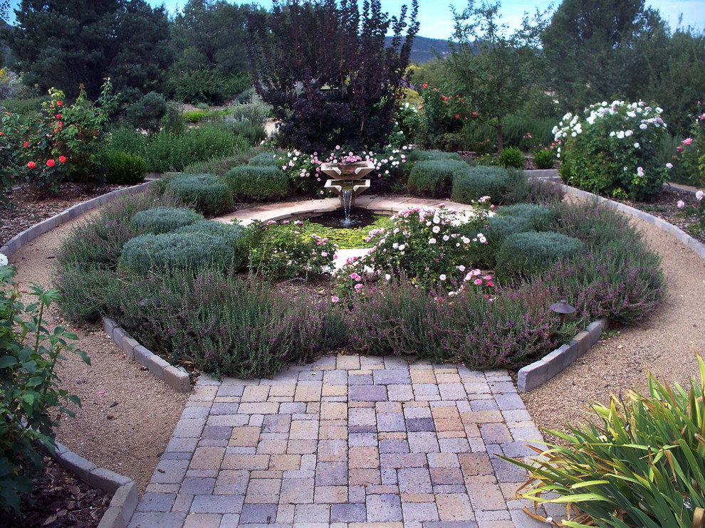 This is an example of a formal garden in Phoenix.