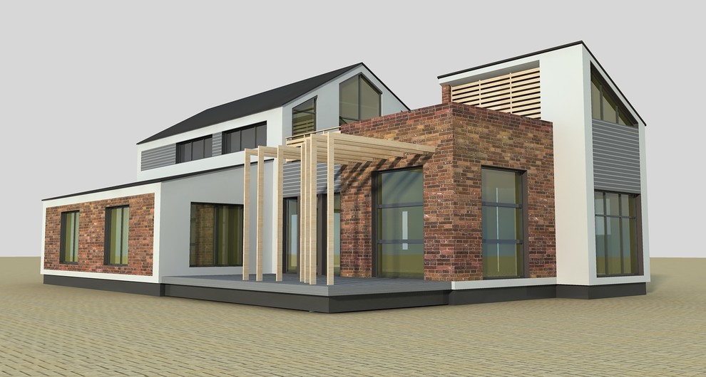 Проект жилого дома в д.Звенячи