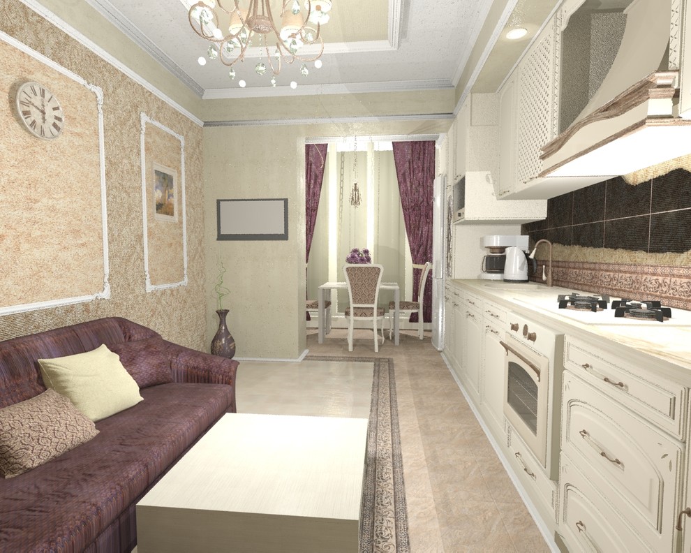 Дизайн-концепт квартиры молодой семьи в г. Ирпень