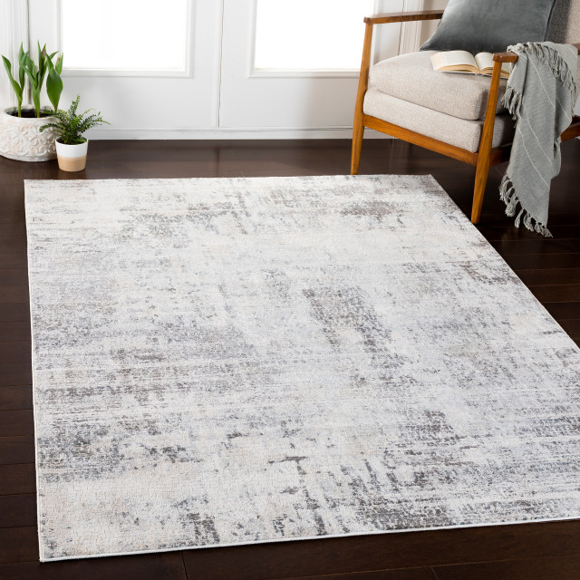 Uttermost Medora White Abstract 9X12 Rug - Contemporary - Area Rugs ...