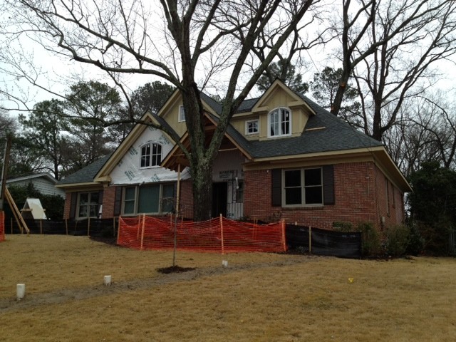 This is an example of a traditional exterior in Atlanta.