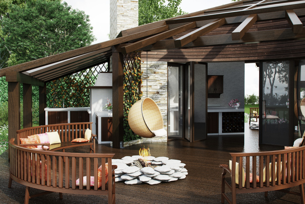 Архитектурный проект беседки