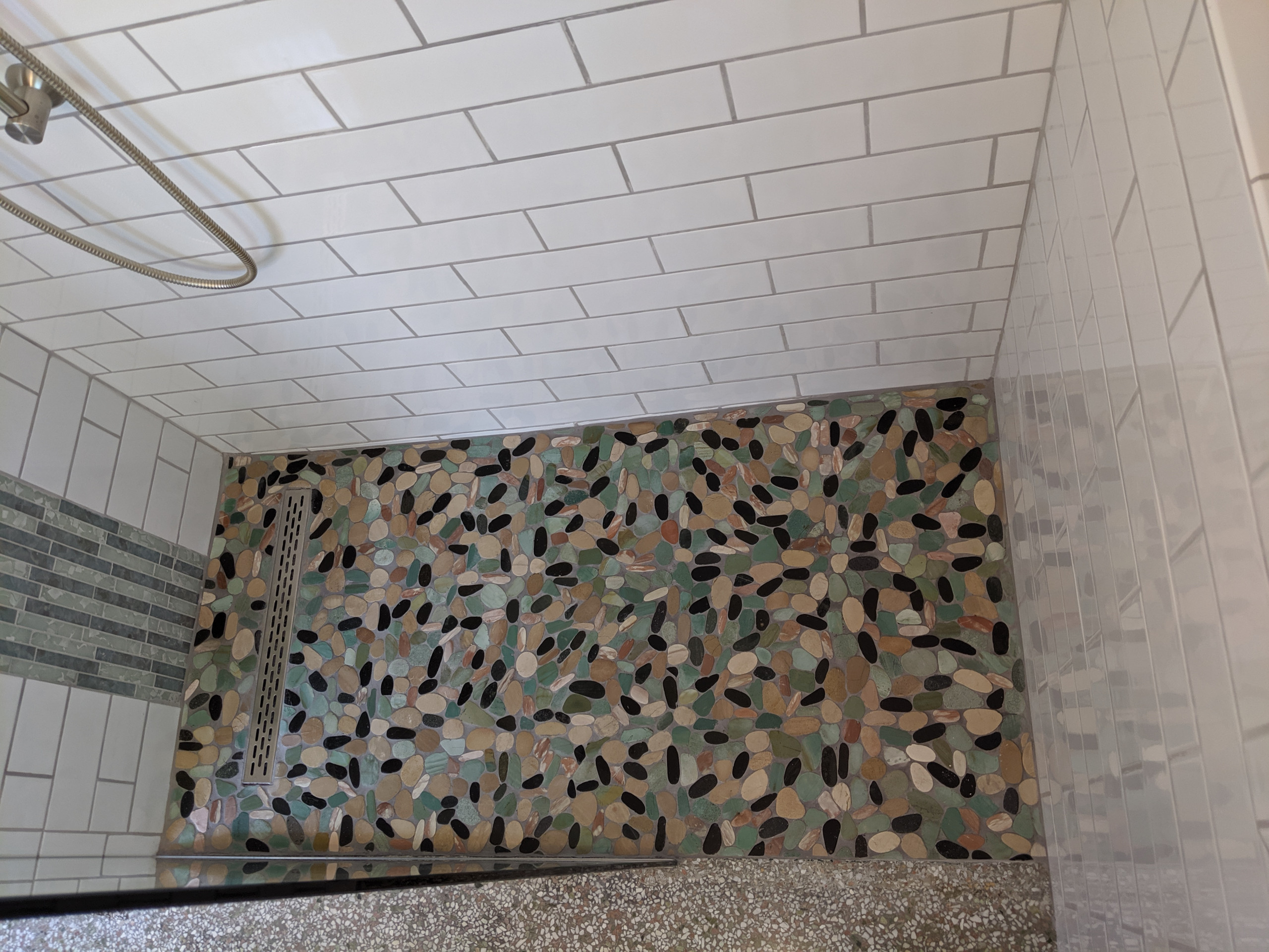 Curb-less Shower Remodel