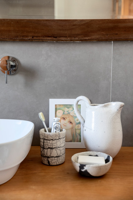 Dettaglio bagno en suite eclectic-bathroom
