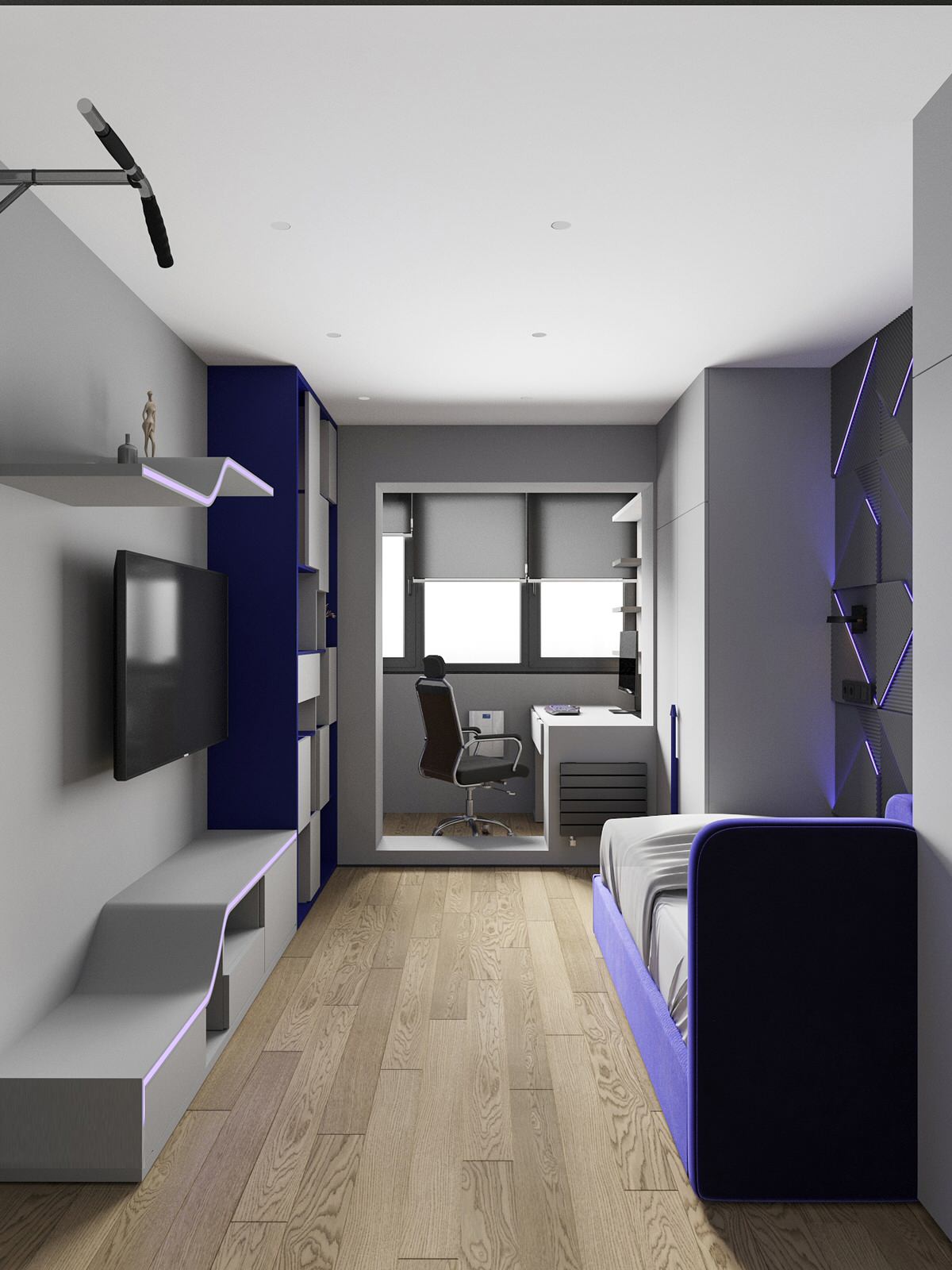 Дизайн - Кв. для молодой семьи блогеров-предпринимателей с двумя мальчиками