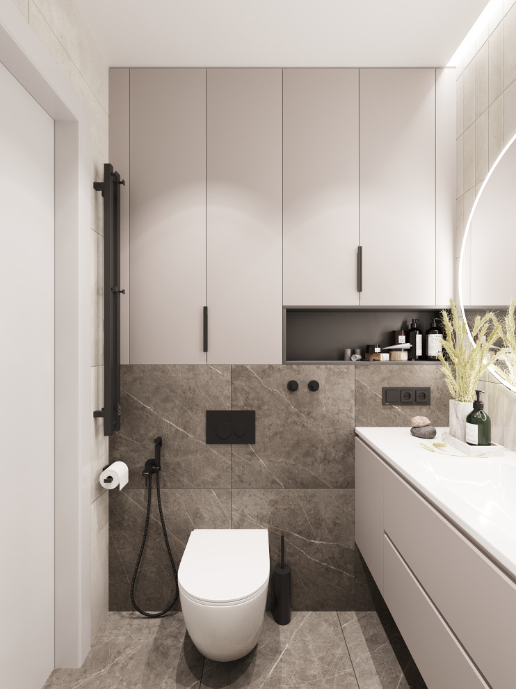 Дизайн-проект 2-х комнатной квартиры в сдержанном стиле