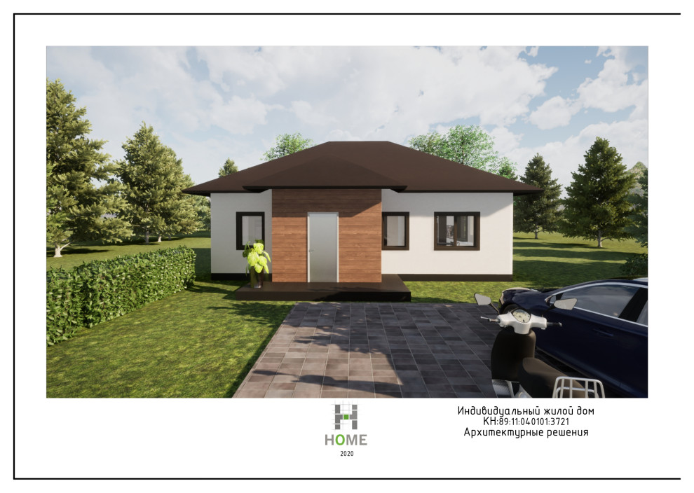 Проект дома 73 кв. м