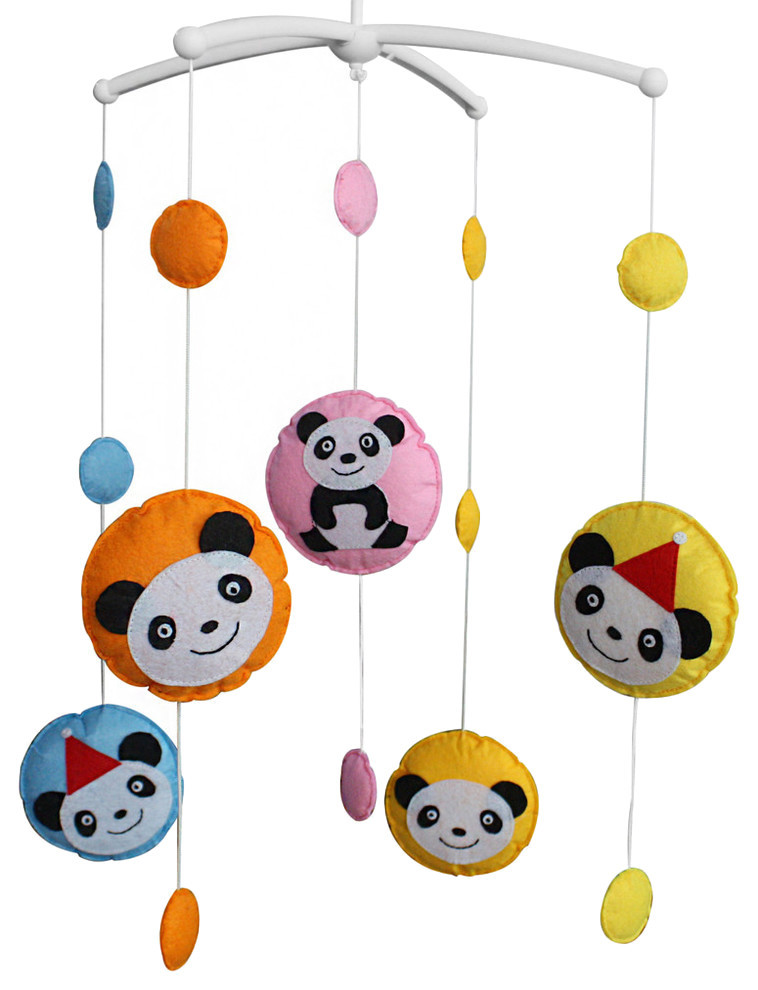panda baby mobile