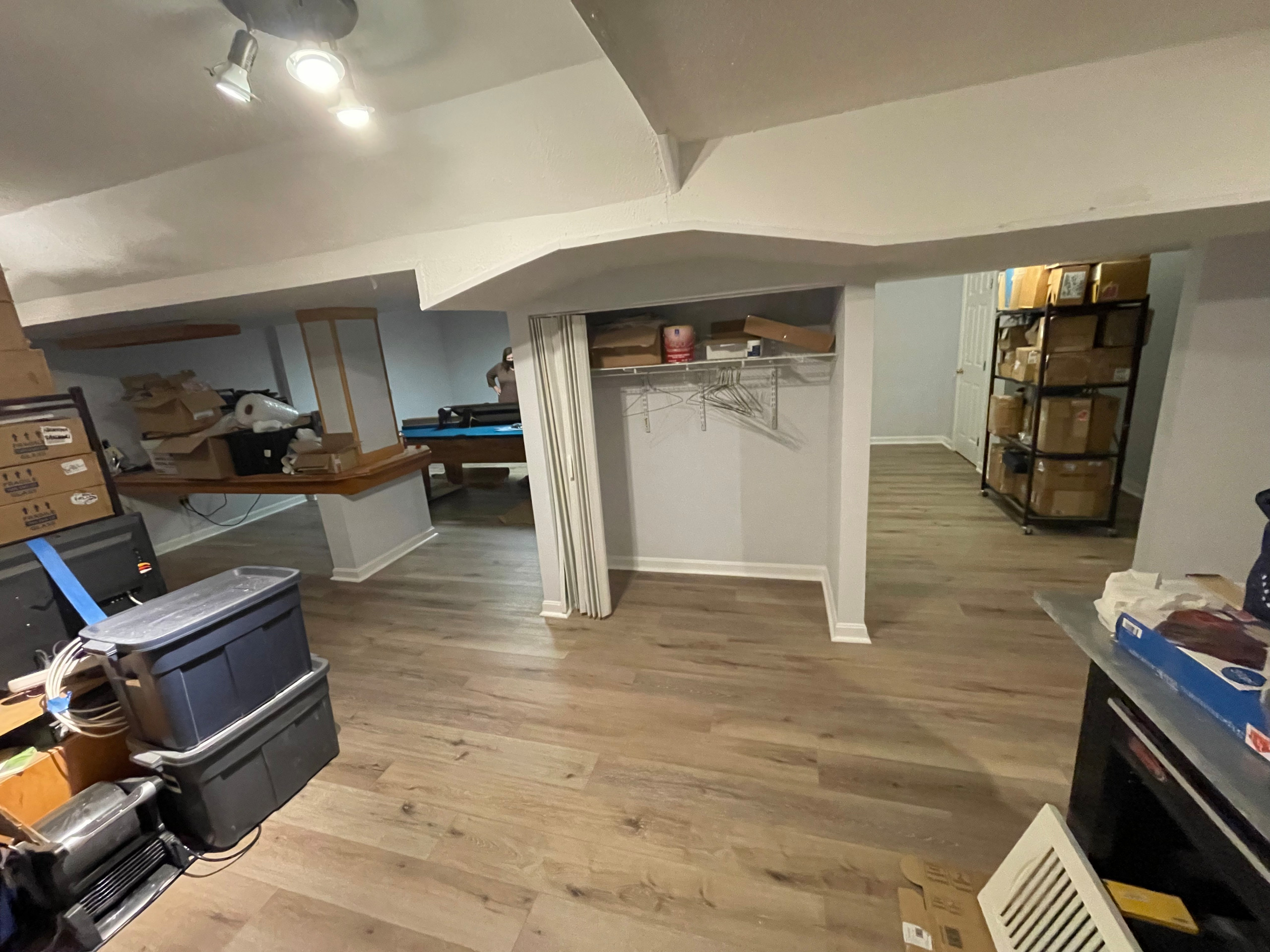 Basement floors