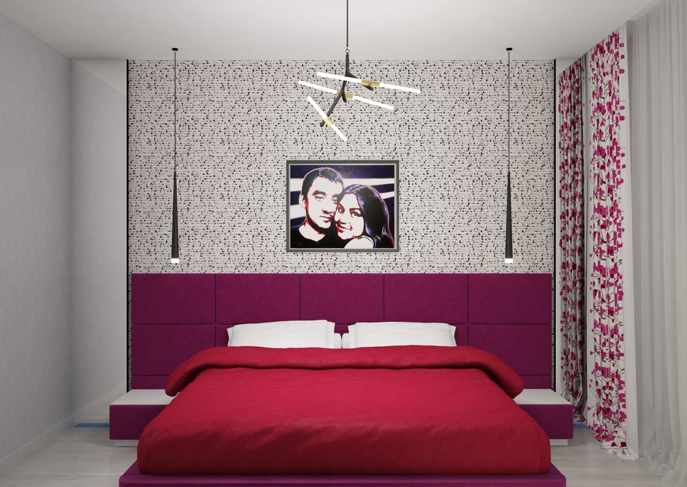 Яркая квартира для молодой пары