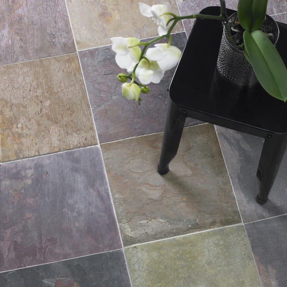Sheera Multicolour Slate Tiles 300x300mm Contemporary Other by