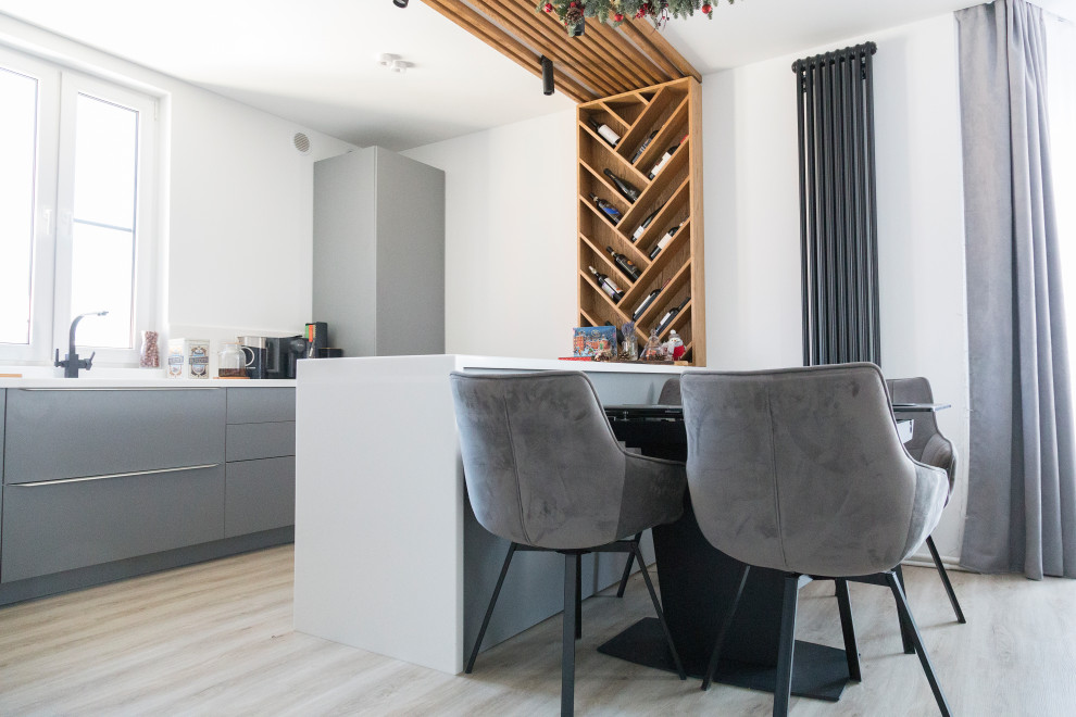 Винный стеллаж из дуба в масле