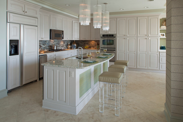 Beach Style Kitchen maritim-kueche