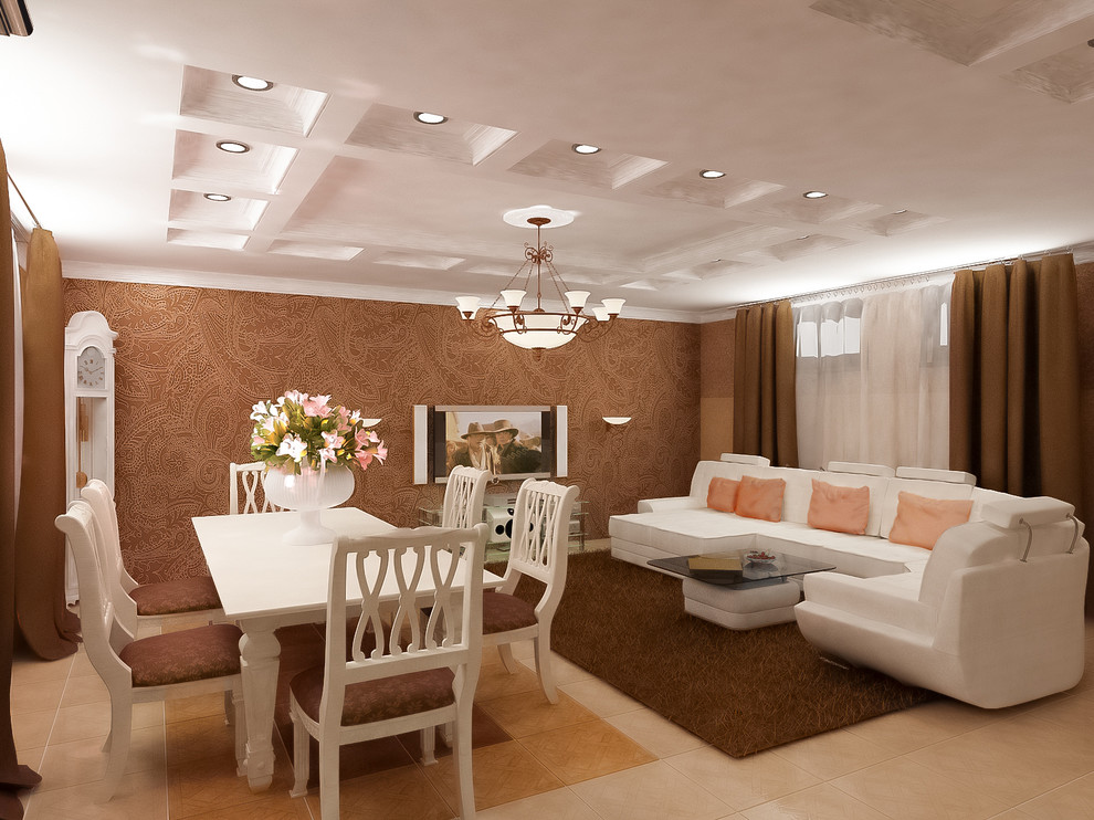 Проект трехэтажного жилого дома в пригороде г. Курска