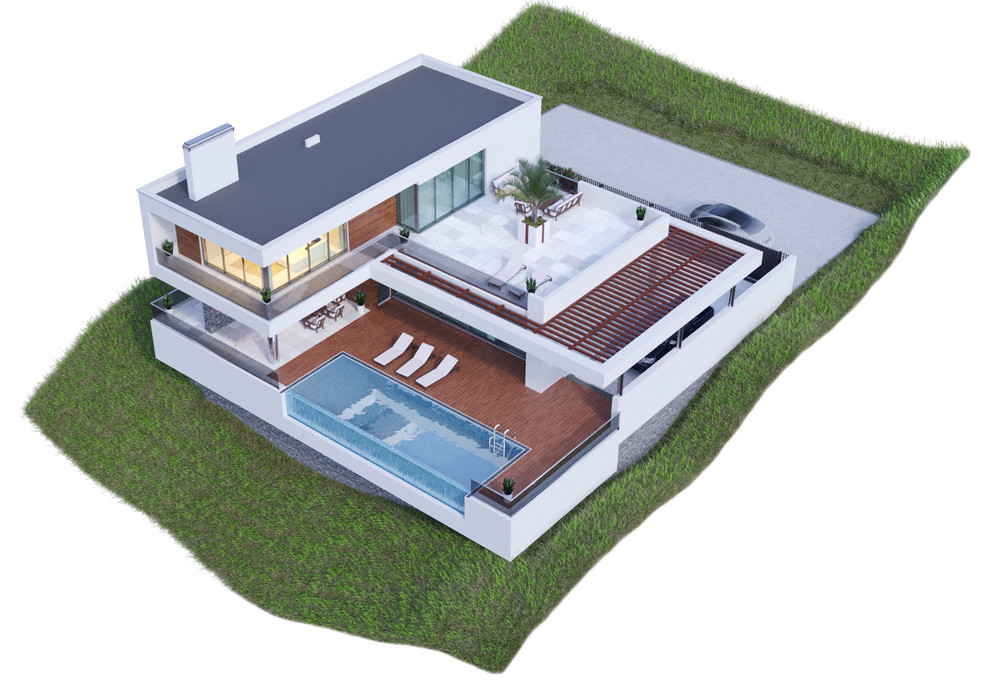 Дача на берегу озера