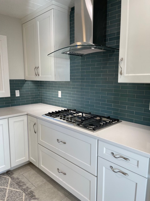 El Cerrito Hills Bright and Brick Kitchen