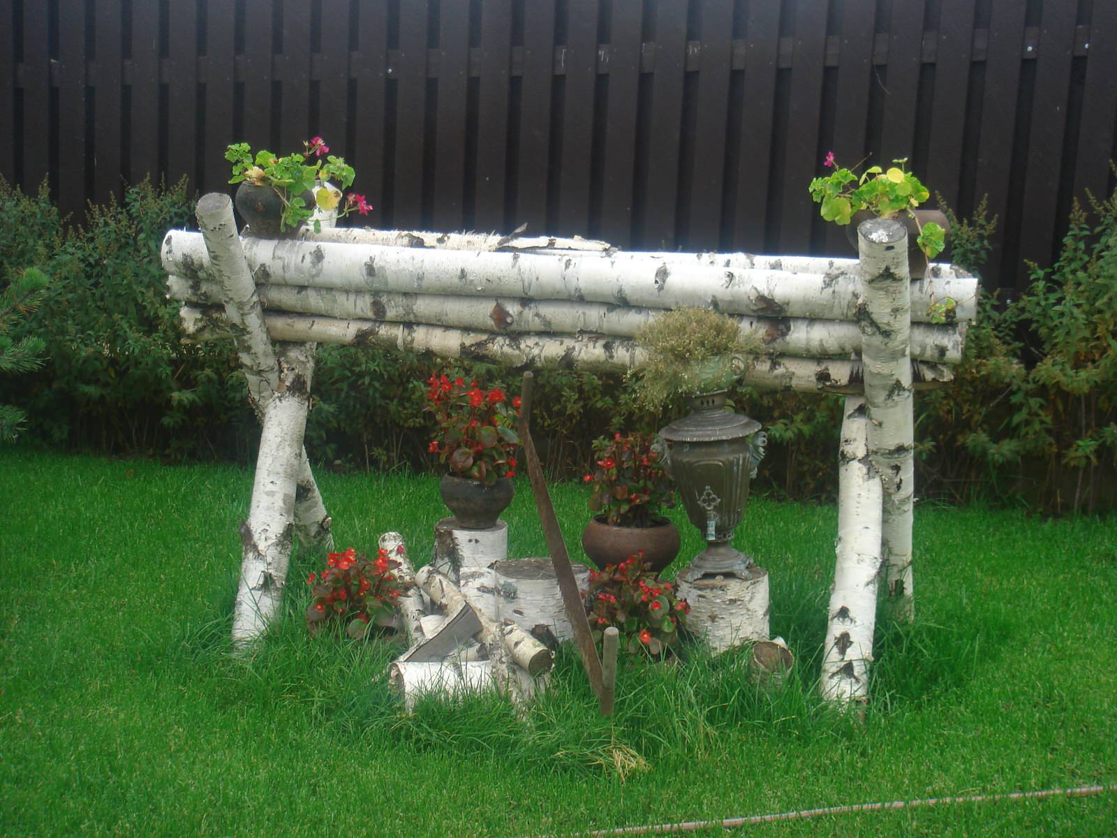 Сад в стиле кантри