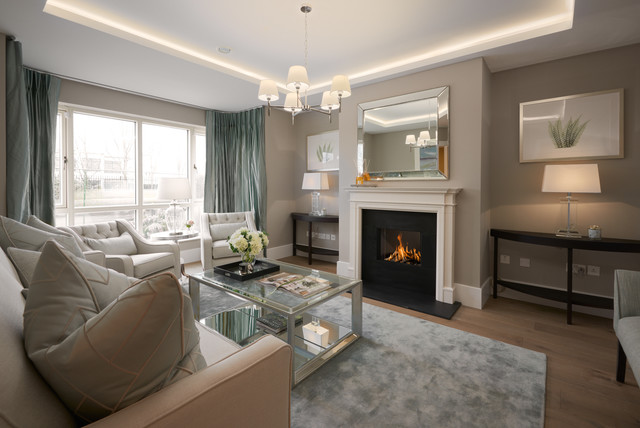 Castleknock Cross transitional-living-room