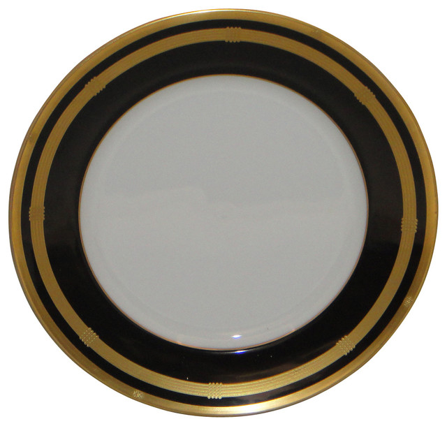 Christian Dior Gaudron-Onyx (Gold) Salad Plate - Traditional - Salad ... Christian Dior Gaudron-Onyx (Gold) Salad Plate - Traditional - Salad ...