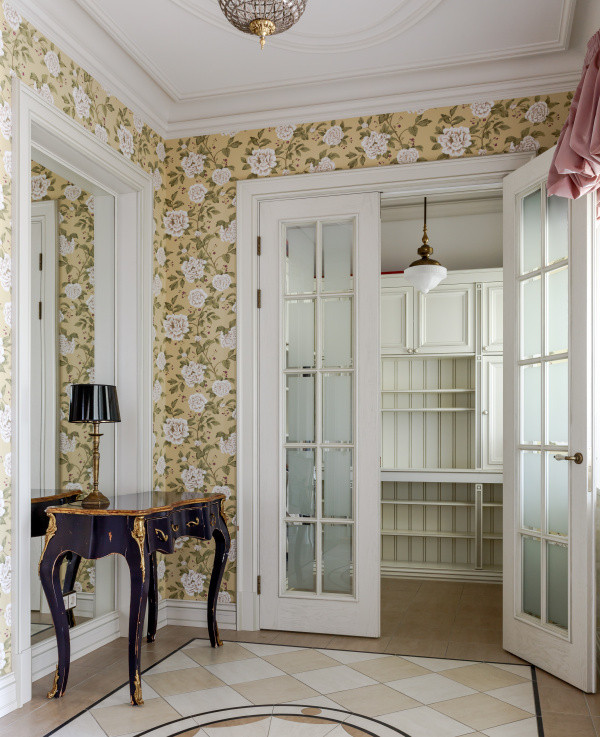 Интерьер дуплекса в поселке Бристоль Московская область часть. Левое крыло