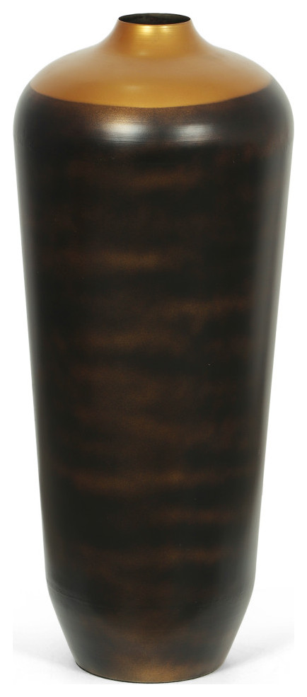 Elberton Darien Handcrafted Decorative Floor Vase - Transitional - Vases -  by GDFStudio | Houzz