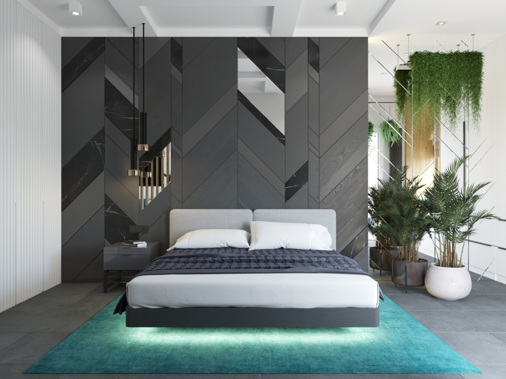 современная квартира "Белый квадрат"