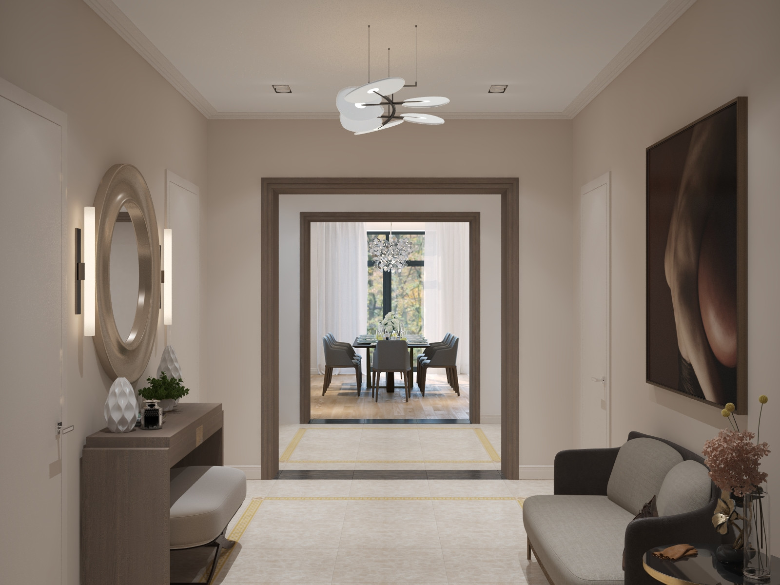 Интерьер загородного дома в Абакане.