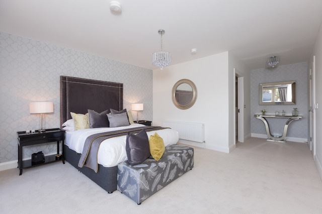 Beautiful small woodland development in Rathfarnham, Co Dublin. contemporary-bedroom
