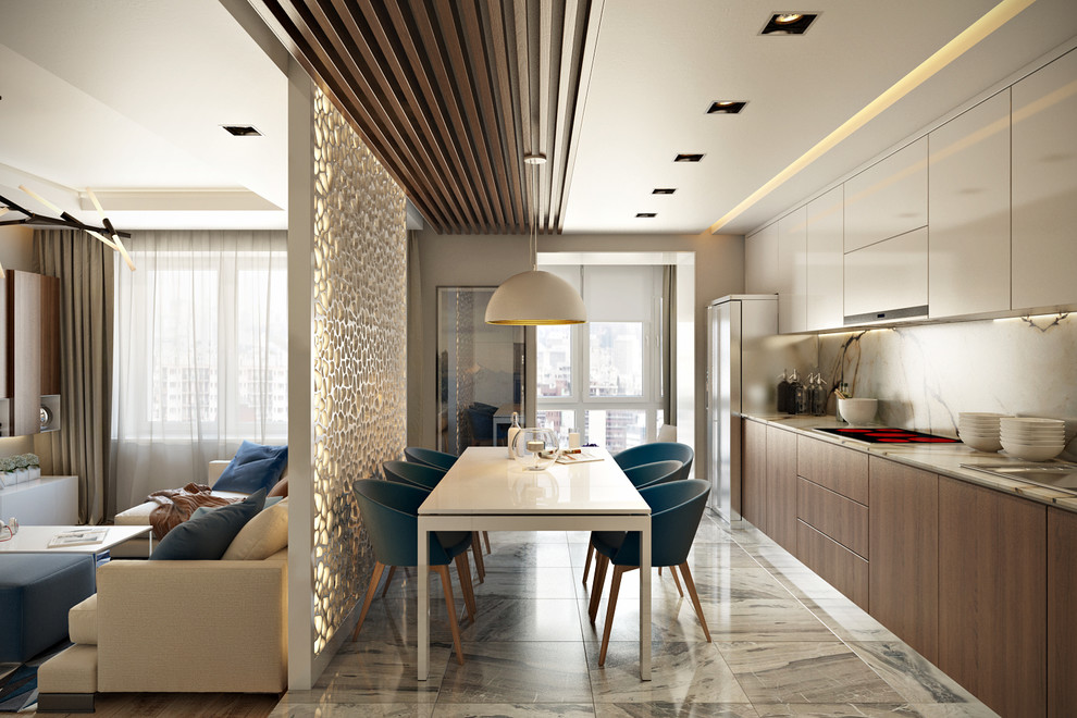 Квартира на Луначарского (визуализация)